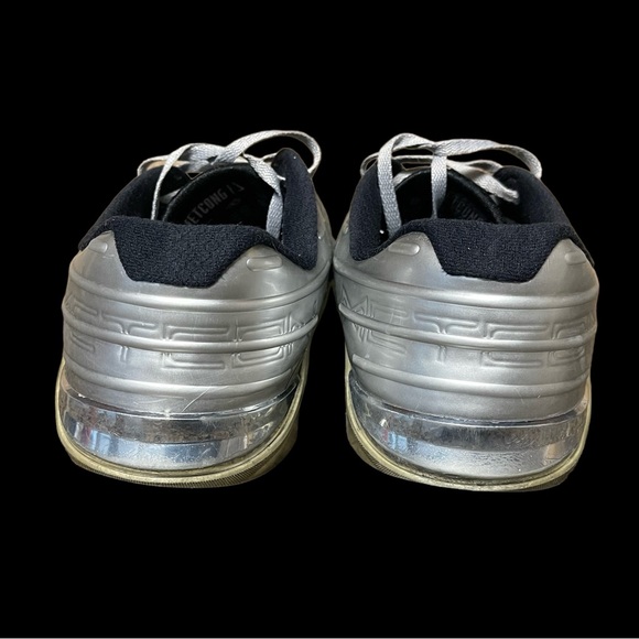 NIKE Metcon 6 Silver Mesh Training Shoes Sneakers Mens Sz 10.5 - Picture 2 of 7